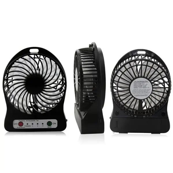 Вентилятор настільний Mini Fan XSFS-01 на аккумуляторі 18650 4376