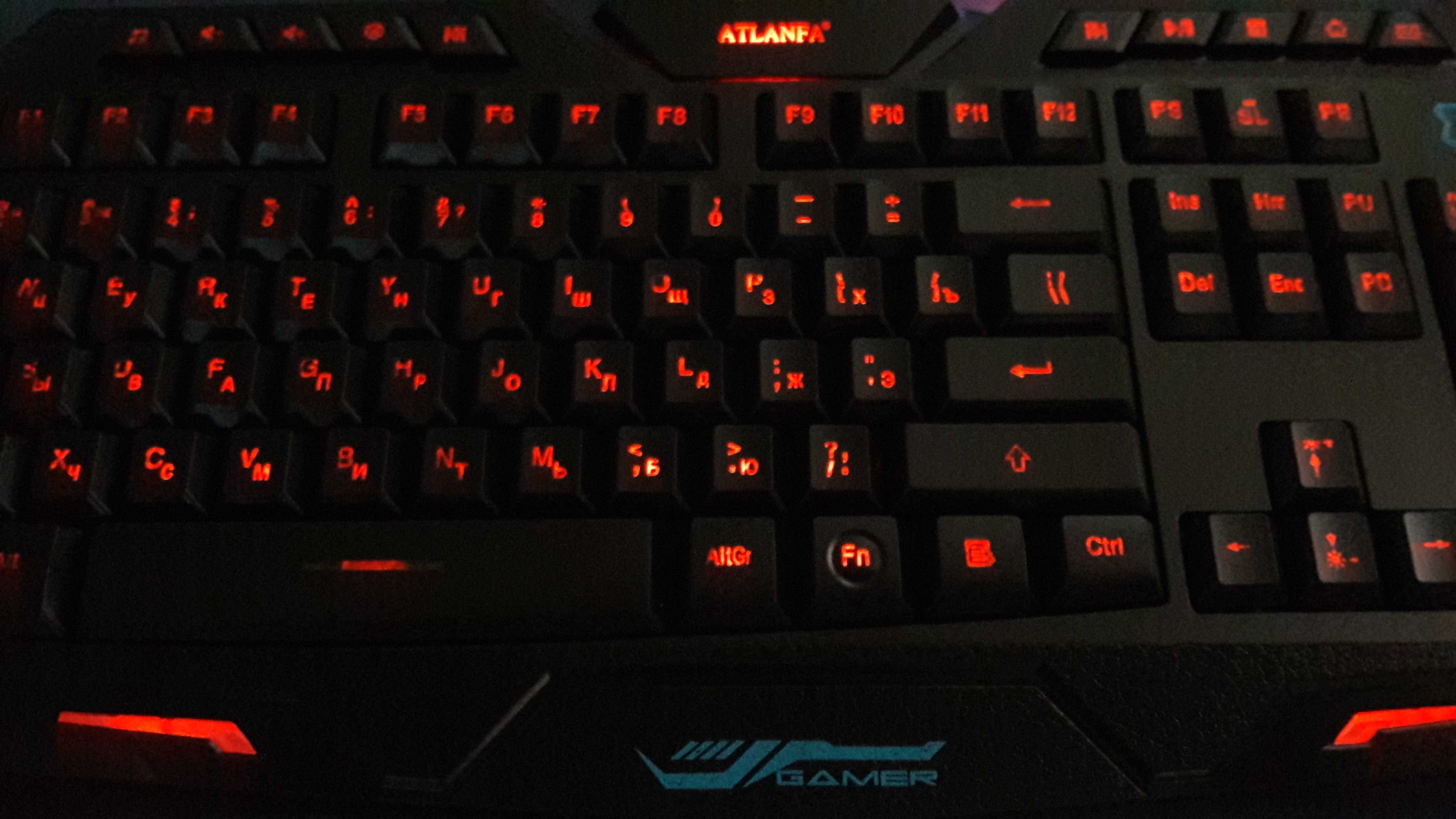 Клавіатура KEYBOARD LED M200