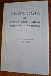 Livro Antologia de Poesia Portuguesa Erótica e Satírica