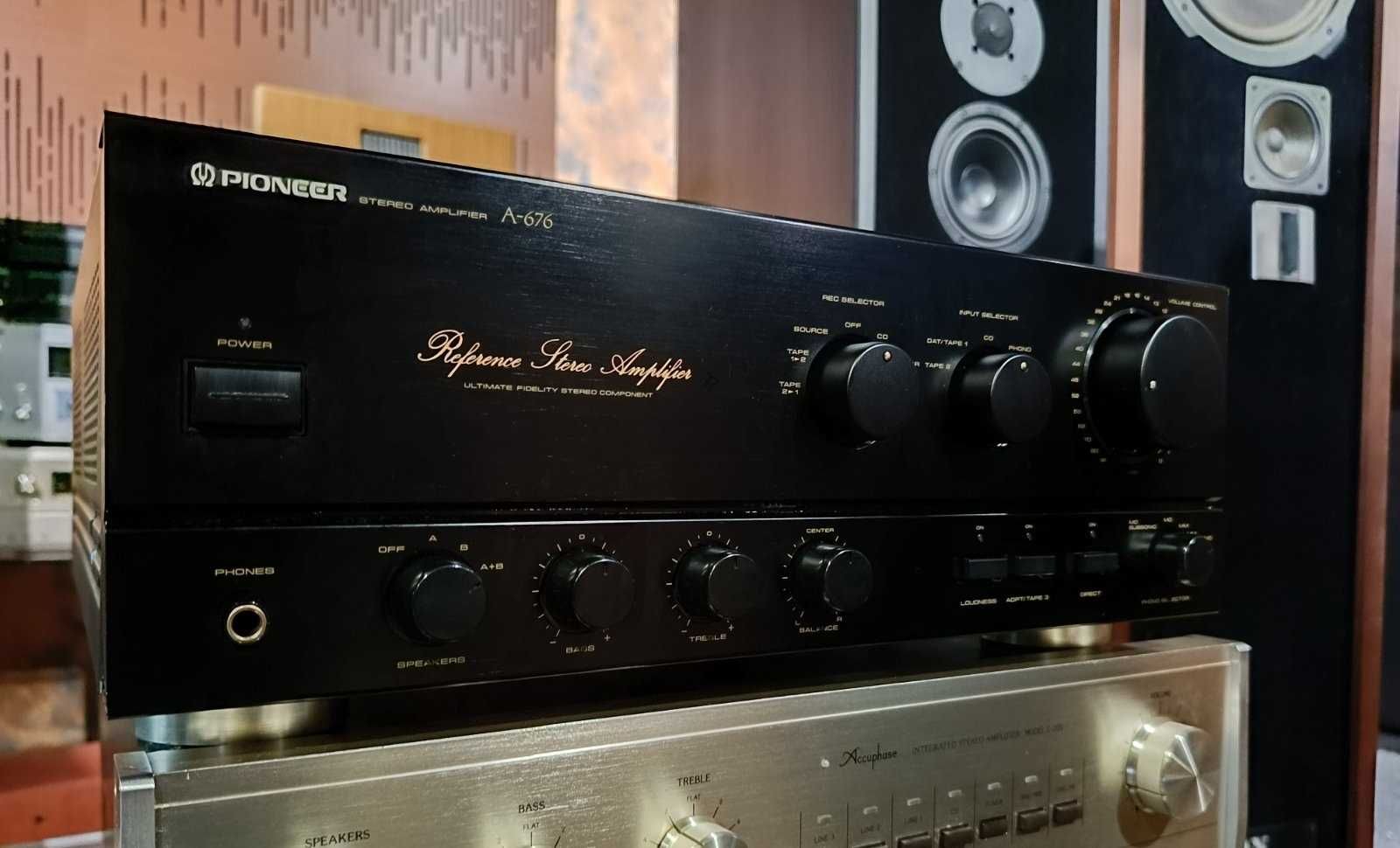 Pioneer A-676 підсилювач інтегрований