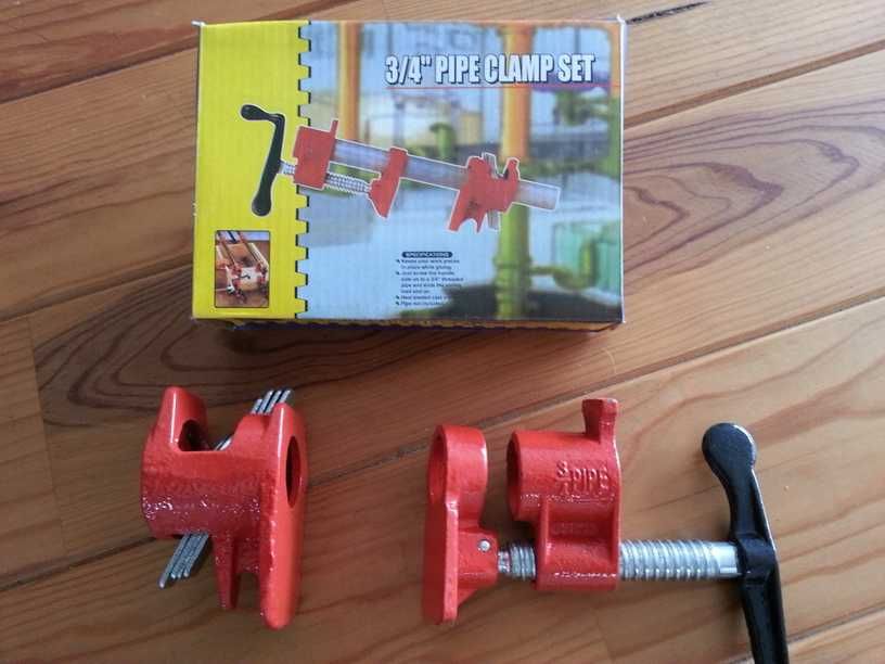 Grampos de aperto Pipe Clamp 3/4