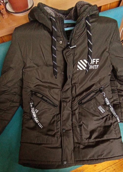 Тепла зимова куртка для підлітка