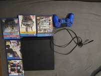 Ps4 slim +pad +Gry