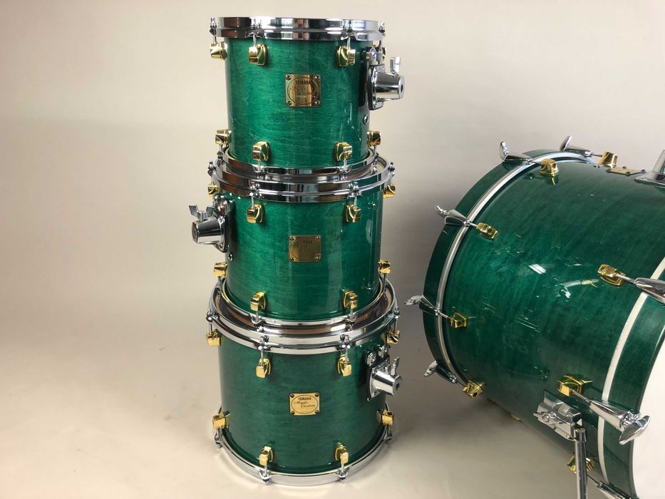 Perkusja Yamaha Maple Custom 22”/10”/12”/14” Turquoise