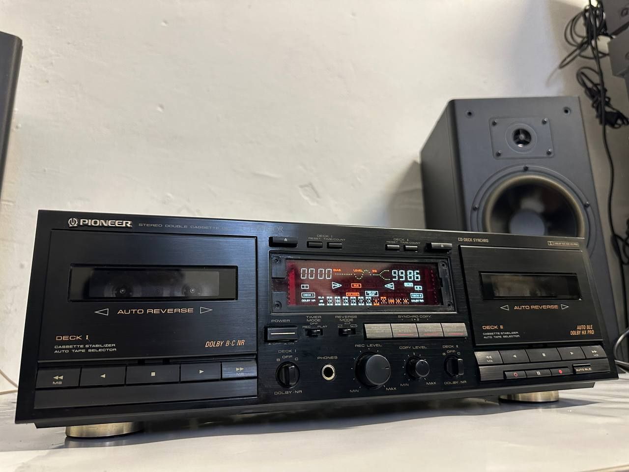 Magnitofon kasetowy Pioneer CT-W 850 R, Japan
