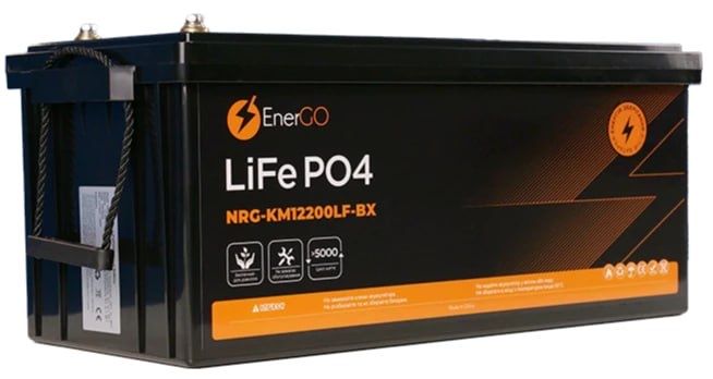 Акумулятор EnerGo LiFePO4 12V 200Ah