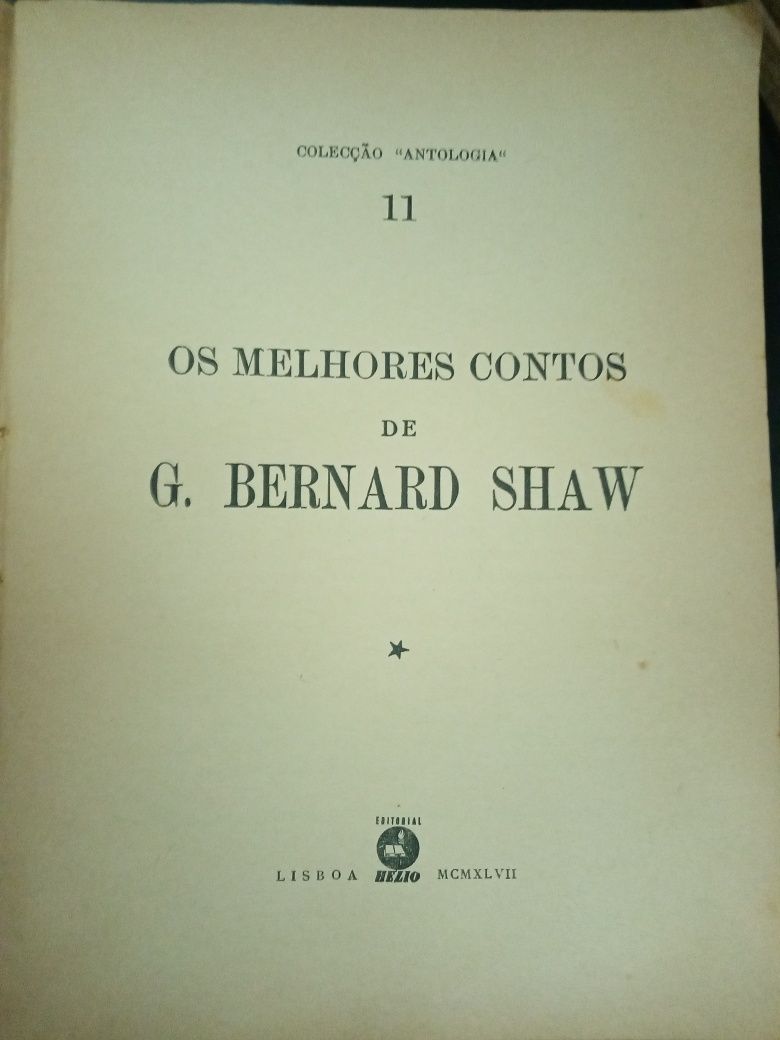 Os melhores contos de G. Bernard Shaw