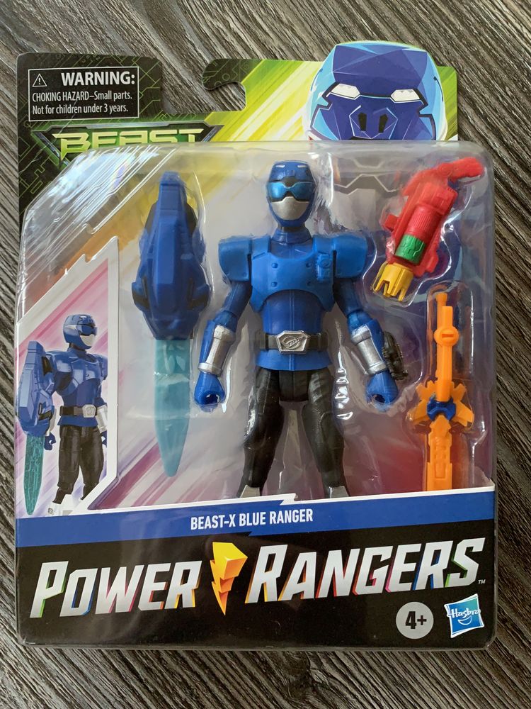 игрушка-робот Power Rangers Hasbro "Beast-X Blue Ranger"