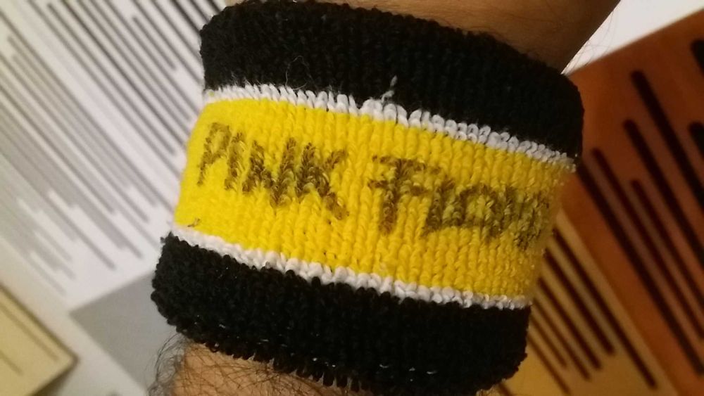 Sepultura Lenço - pulseira -Pink floyd pulseira sweatband original 70s