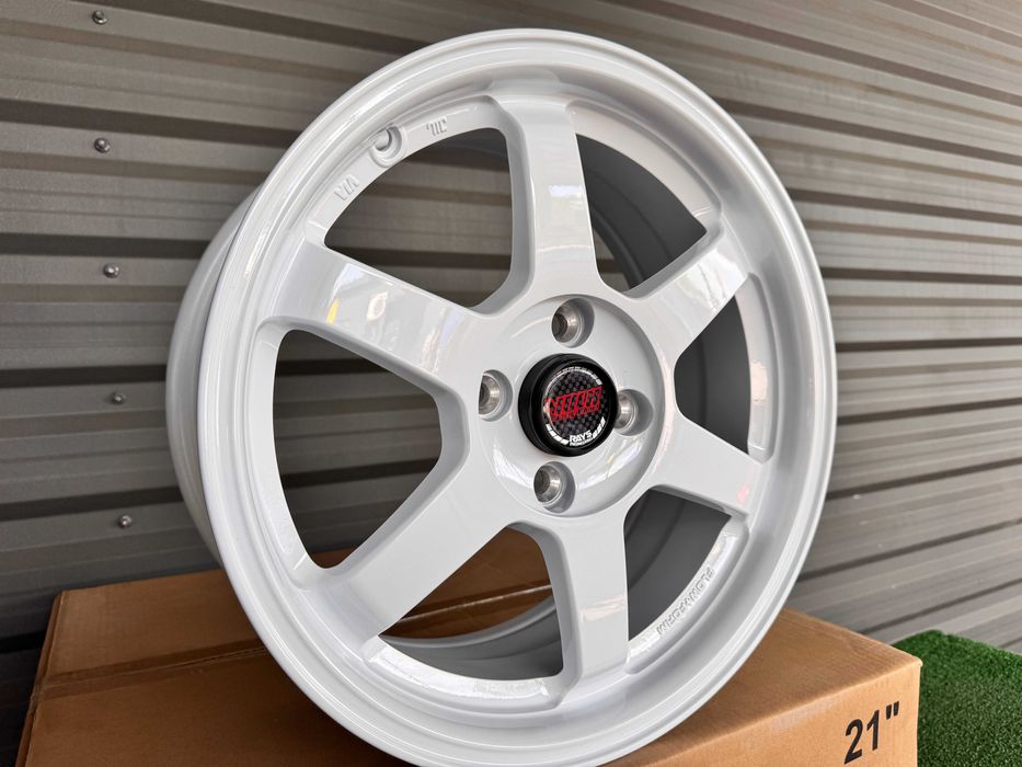 Білі Нові диски R15 4x100 6.5j et35 Renault VW Opel BMW Honda Suzuki