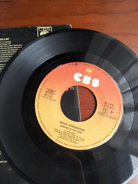 Disco de vinil single Bruce Springsteen