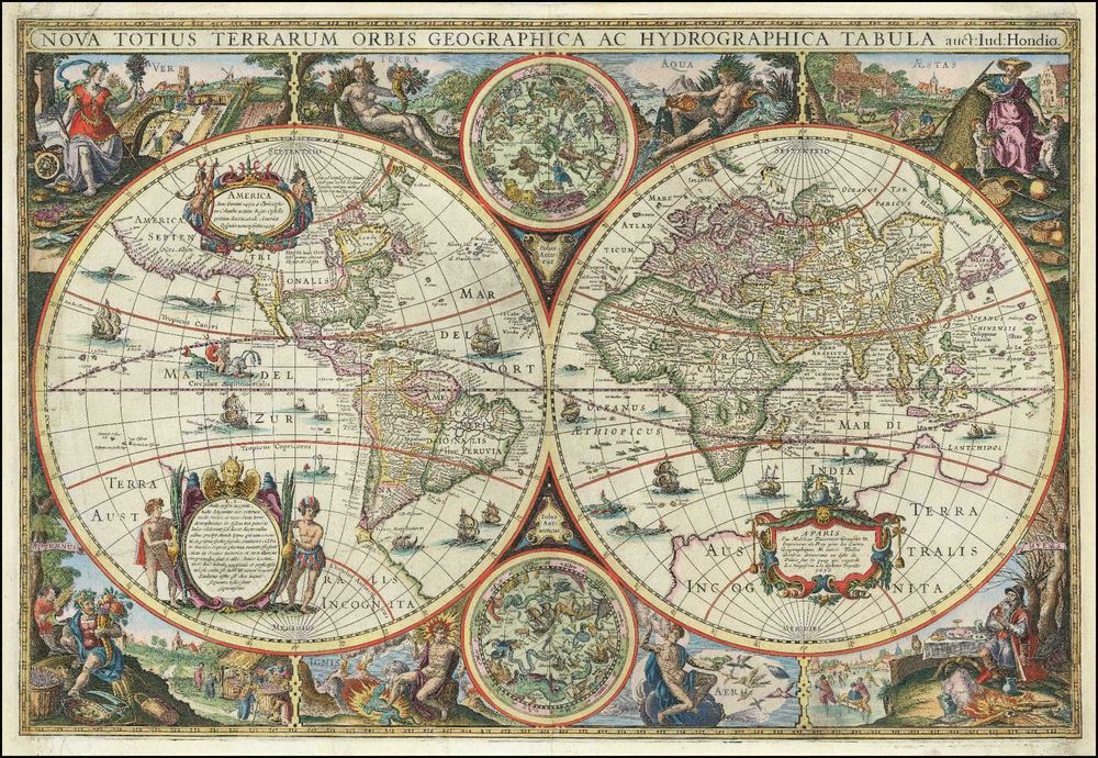 Obraz w drewnianej ramie nova totius 1636