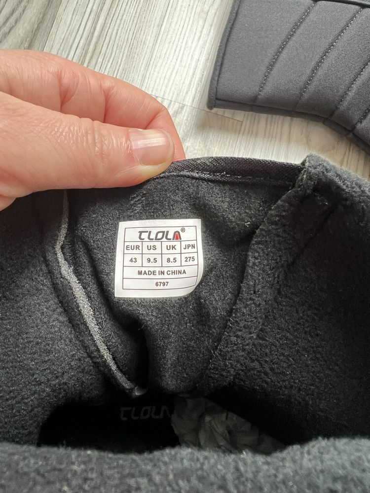 TLOLA Męskie buty zimowe, wodoszczelne
