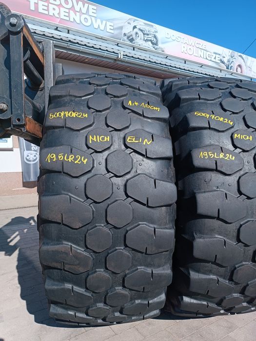 500/70R24 Michelin Bibload Hard Surface  19.5LR24