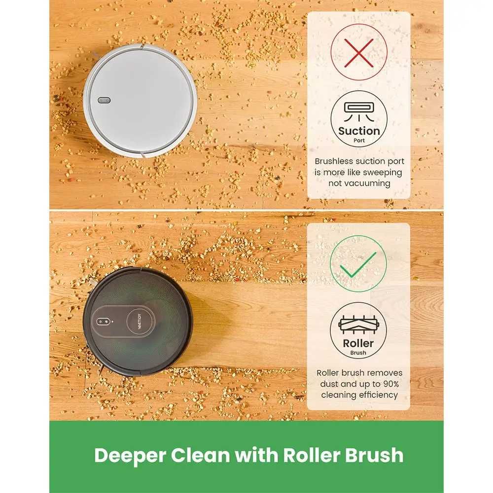 Робот-пилосос Vactidy Robot Vacuum Cleaner Nimble T8