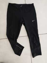 Leginsy rybaczki Nike Running 3/4 rozmiar S siateczka