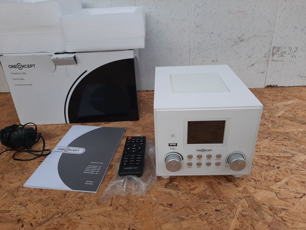 Интернет радио медиапроигрыватель Auna Streamo Cube