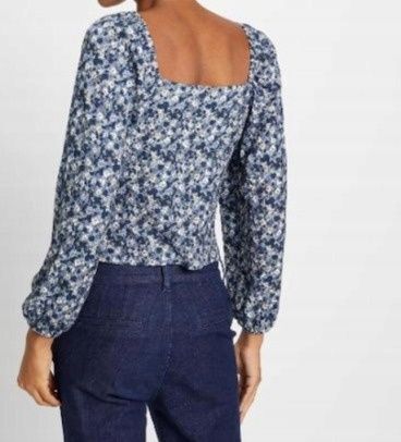 B.P.C bluzka w kwiatki marszczona ^44/46