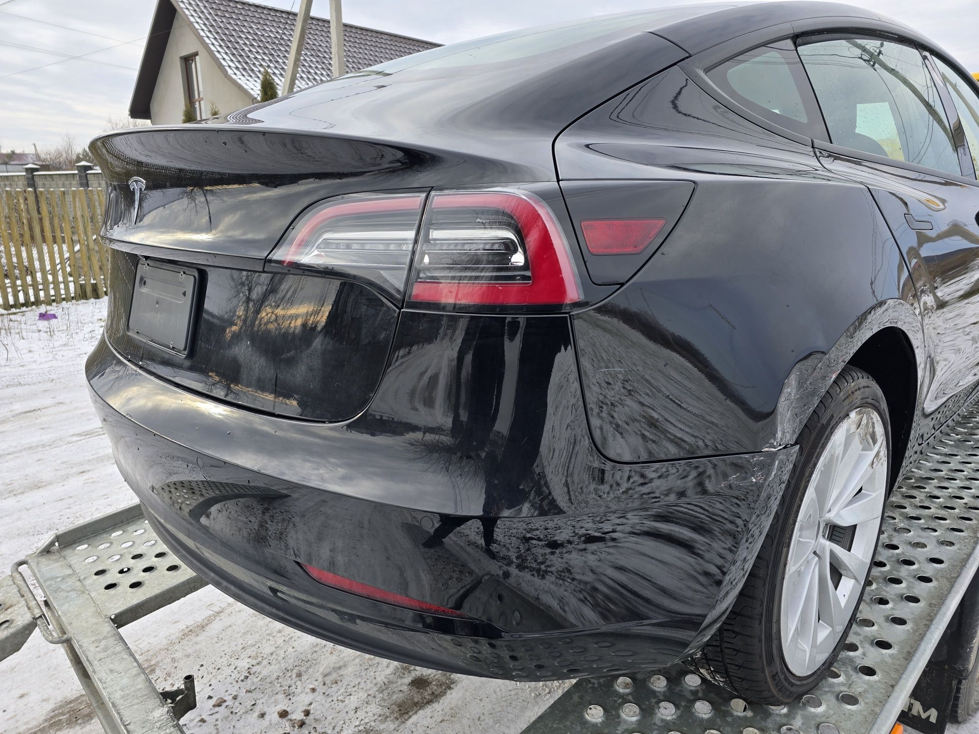 Ляда Кришки Багажника PBSB Tesla Model 3 Рестайлінг 2021 2022 2023