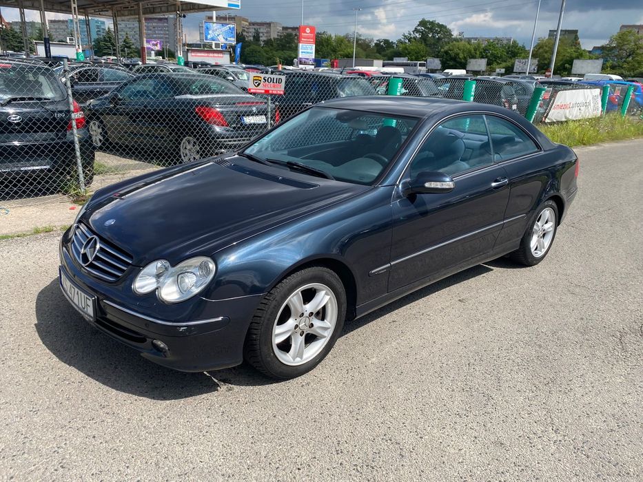 Mercedes-Benz CLK ZAREJESTROWANY 1.8 Benzyna 163KM Avantgarde Xenon Klimatyzacja 6biegów