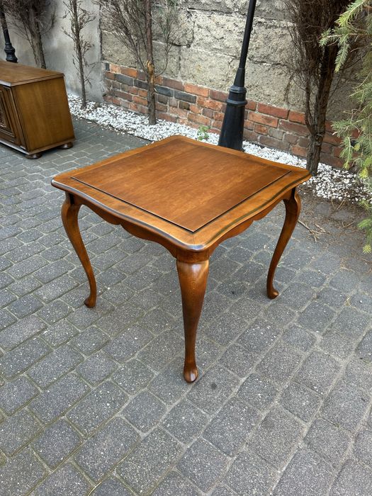 Stylowa Ława Ludwikowska Ludwik Stolik Kawowy Po Renowacji