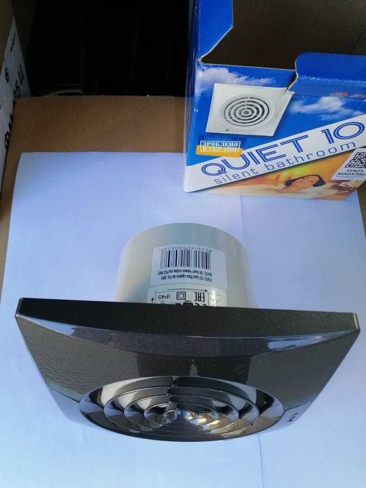 Вентилятор ВЕНТС Квайт 100 чорний сапфір