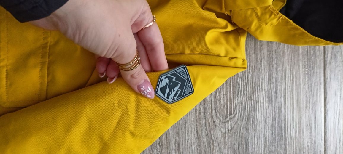 Kurtka zimowa narciara r98 H&M