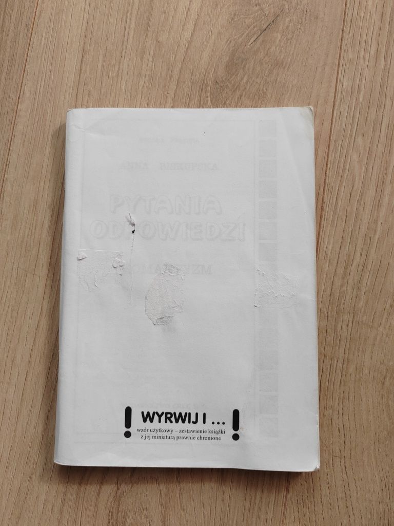 Pytania i odpowiedzi Romantyzm