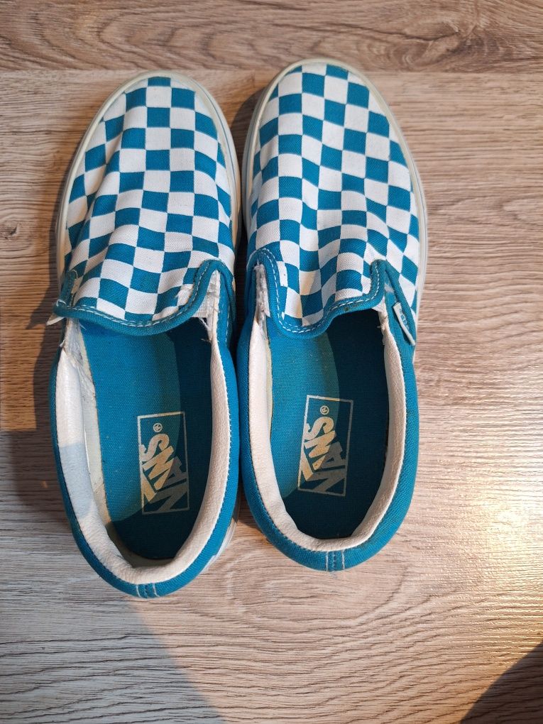 Trampki vans damskie w kratkę 37