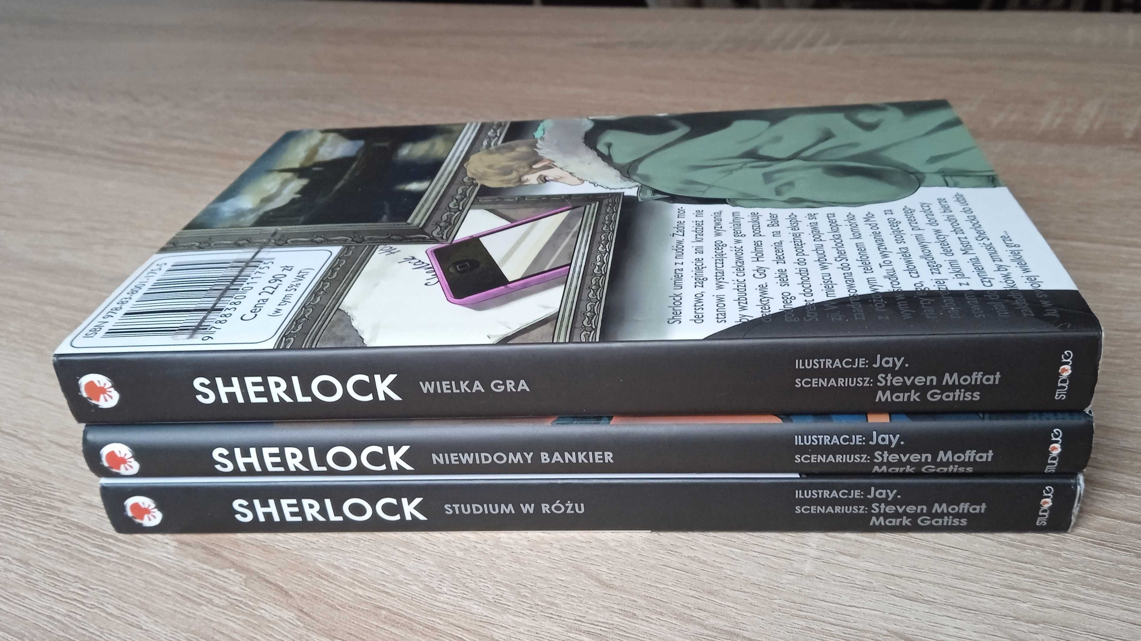 Manga Sherlock - tomy 1-3