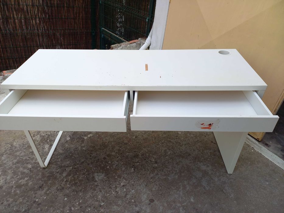 Secretária Grande para Estudante com 2 Gavetas