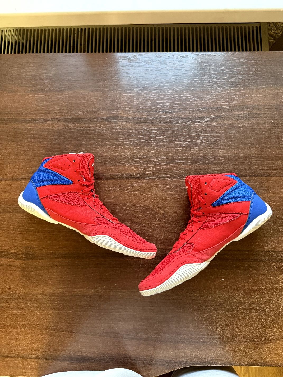 Боксёрки/Борцовки Asics Matflex 6 Red/Blue 26,75 cm
