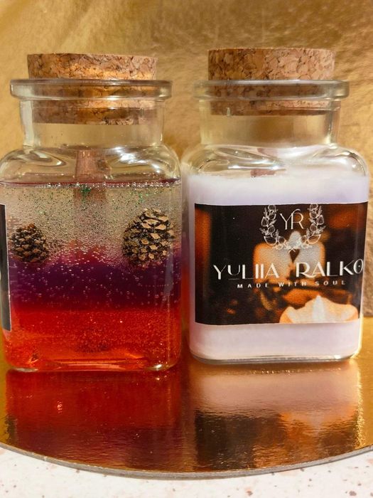 Świece sojowych i heliwych