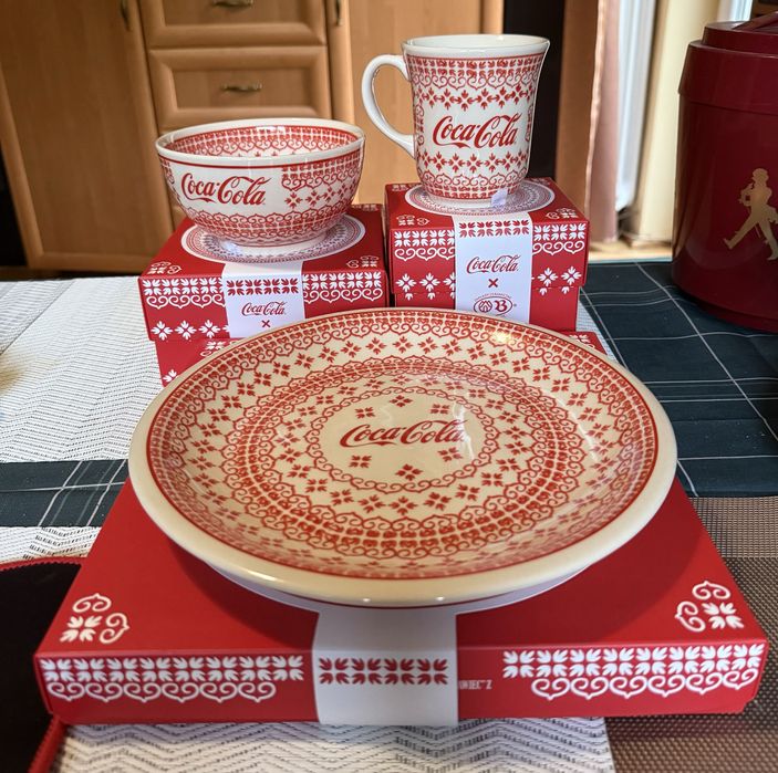 Coca-Cola x Bolesławiec Limitowany Zestaw + Plecak Coca Cola