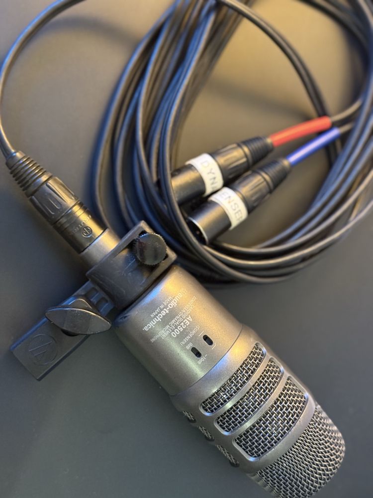 Audio technica AE2500 mikrofon do stopy dwumembranowy