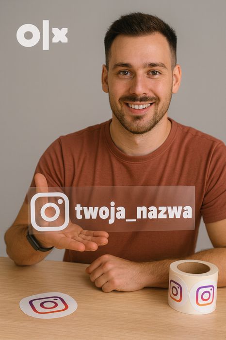 Naklejki instagram