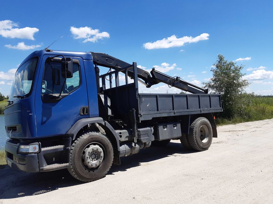 Transport Wolka Podlesna wywrotka 10t lad
