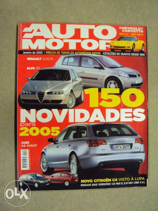 Revista AUTOMOTOR - 1ºs números (Ver Lista)