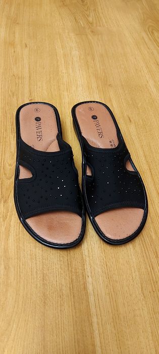 Тапки Италия Pavers шлепанцы женские капці