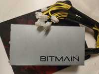 Оригинальный Блок питания Bitmain APW3++ 1600W.