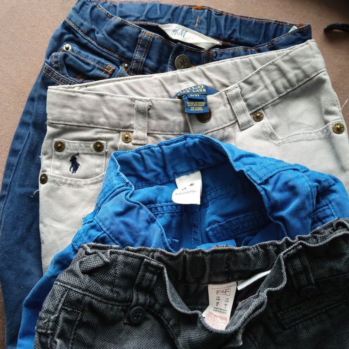 Zestaw dla chłopca r.98-104- kurtka zimowa z 5.10.15, spodnie zimowe i