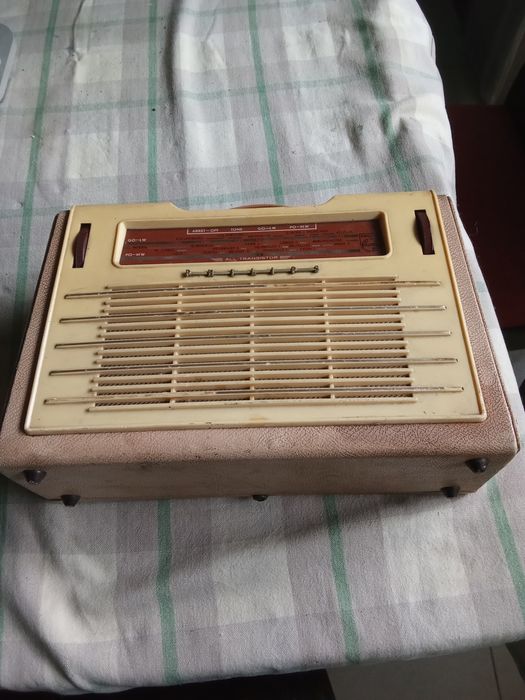 Radio antigo Philips "All TRANSISTORr"