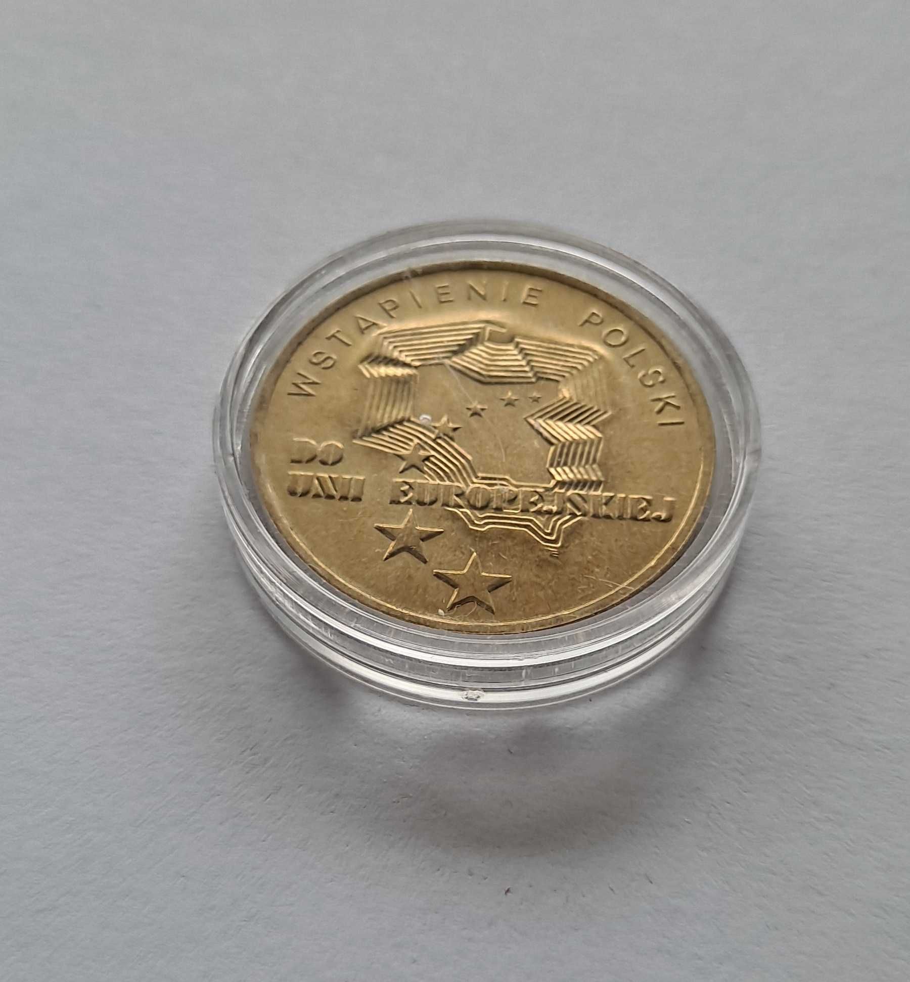 Moneta 2 zł Wstąpienie Polski do Unii Europejskiej 2004