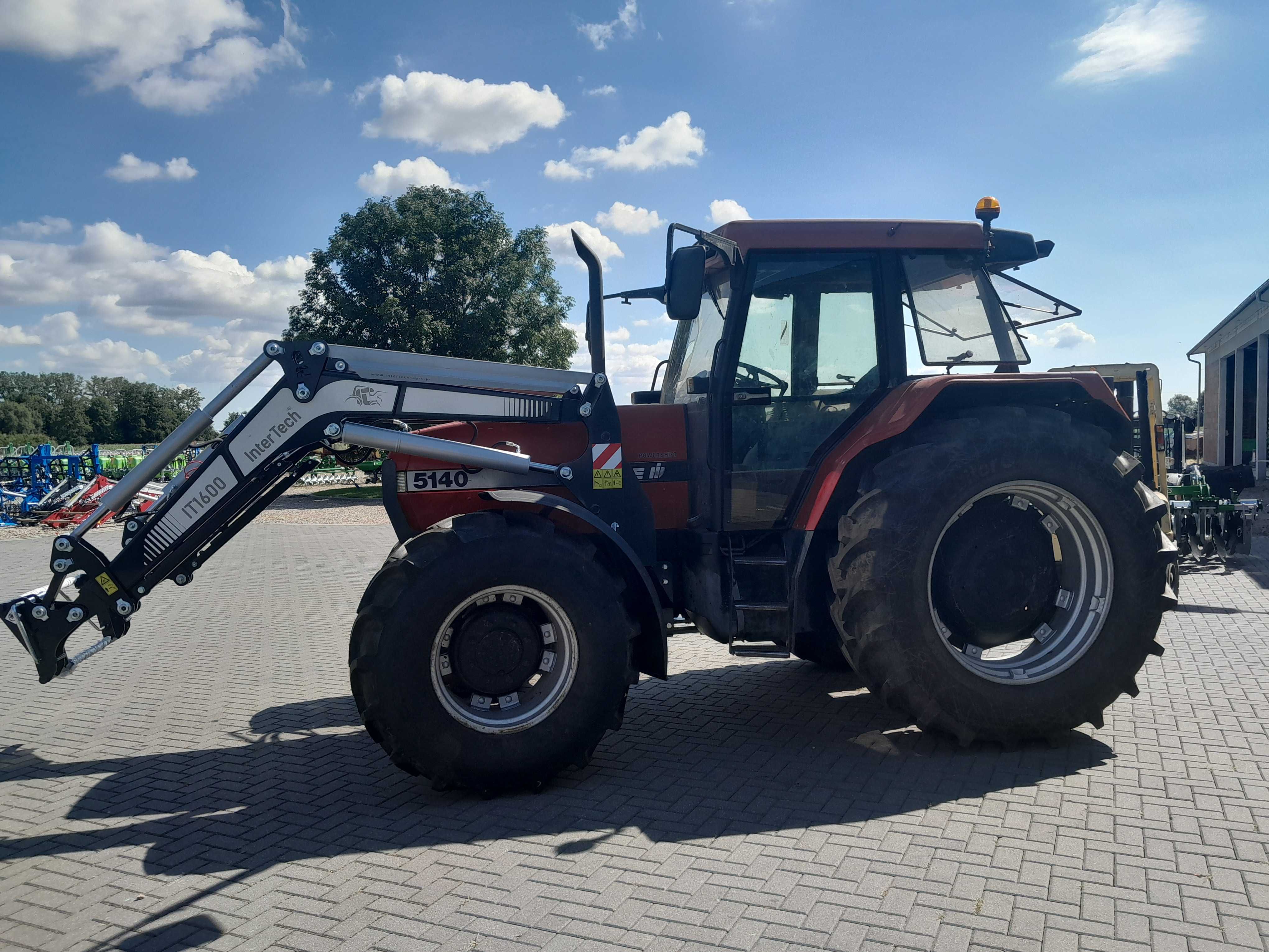 Ładowacz czołowy It 1600 Inter tech, Zetor John deere NH MF Case