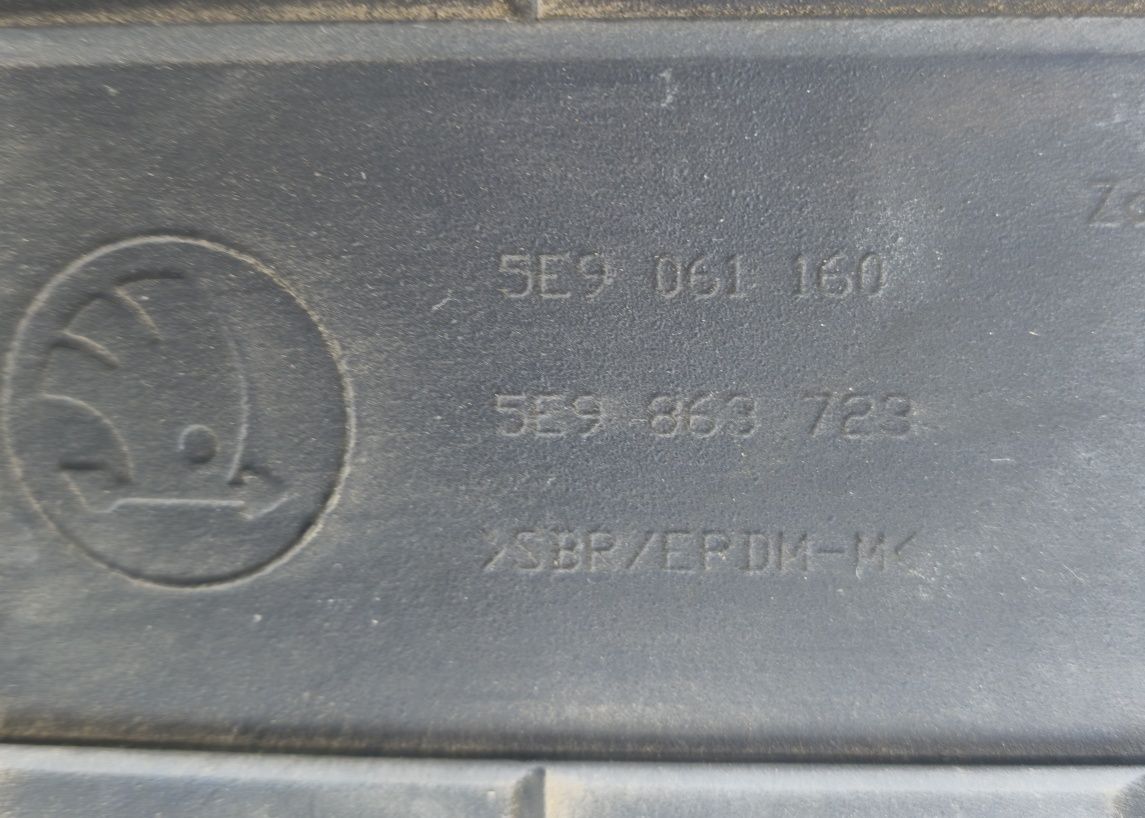 Килимок, коврик в багажник Skoda Octavia A7