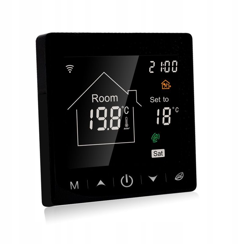 Termostat Wifi Smart Life Lcd Cyfrowy Regulator Temperatury 16A