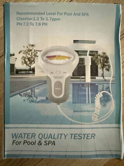 Elektroniczny tester jakości wody do basenu i SPA – nowy, nieużywany!