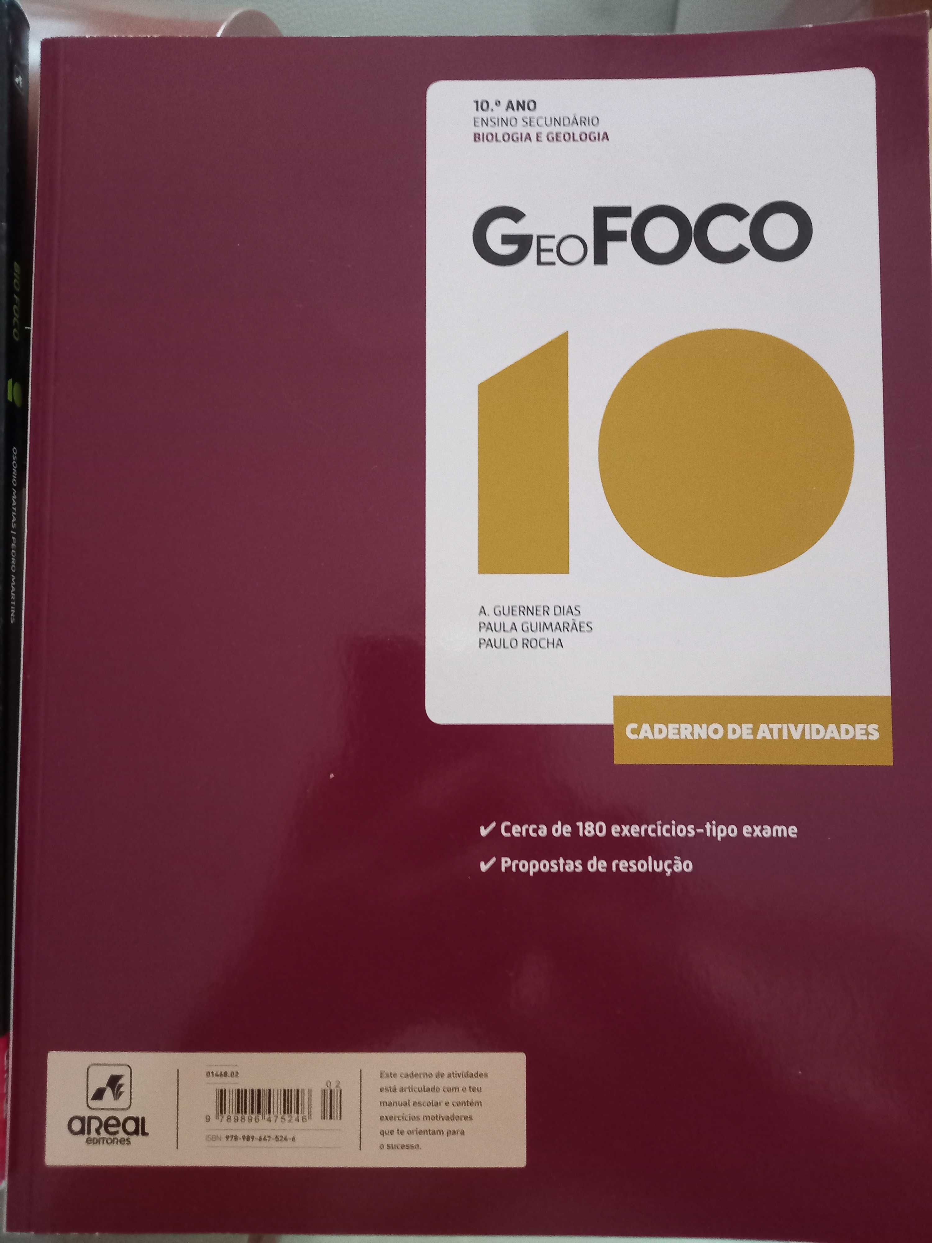 Caderno de atividades BioFOCO 10 / GeoFOCO 10