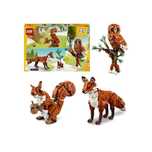 LEGO Creator 31154 Leśne Zwierzęta 3w1 – Czerwony Lis, Sowa, Wiewiórka