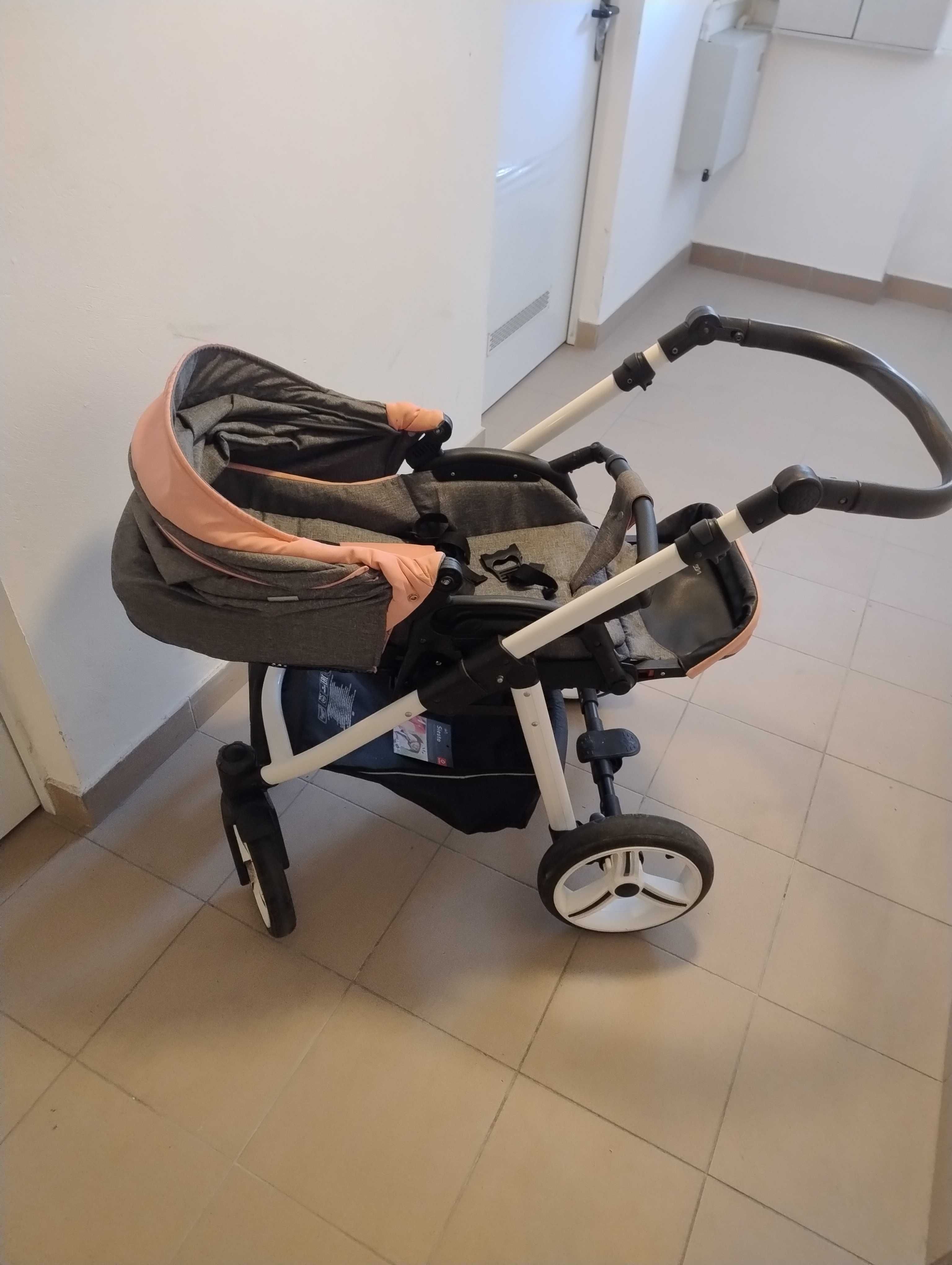 Wózek Bebetto VULCANO 3w1